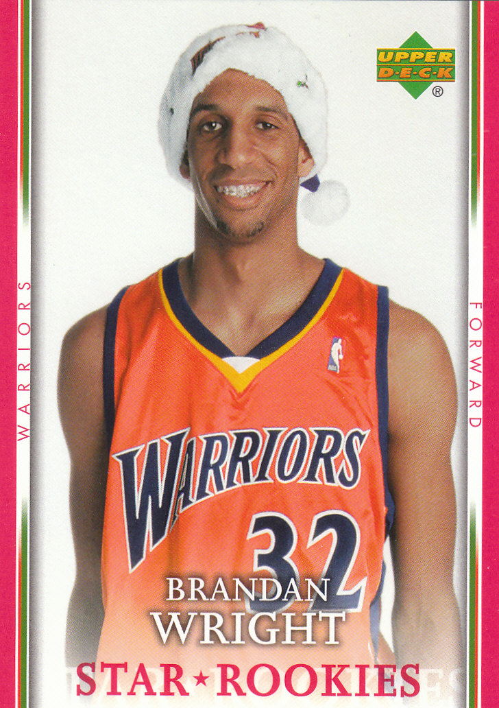 2007-08 Upper Deck Santa Hat Rookies #BW Brandan Wright