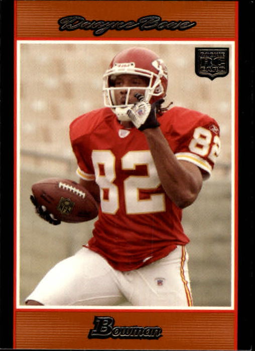 2007 Bowman Orange #148 Dwayne Bowe