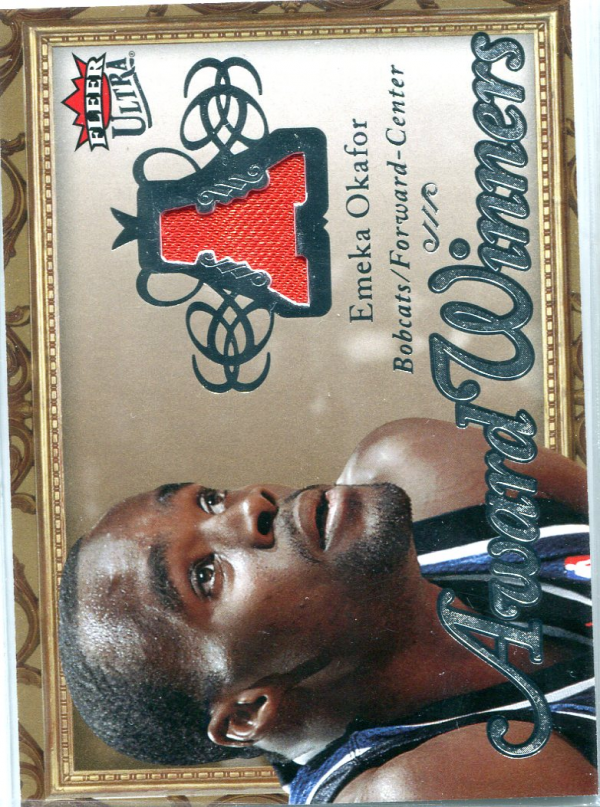 2007-08 Ultra SE Award Winners Jersey #AWEO Emeka Okafor