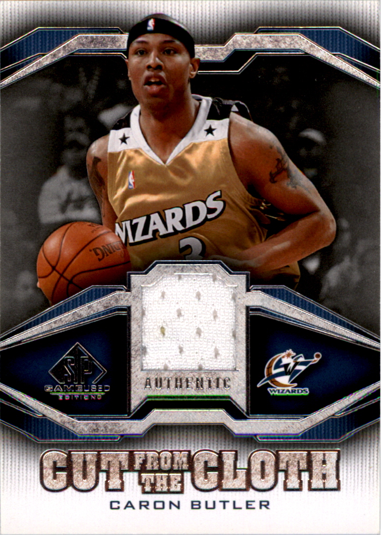 2007-08 SP Game Used Cut from the Cloth #CCCB Caron Butler