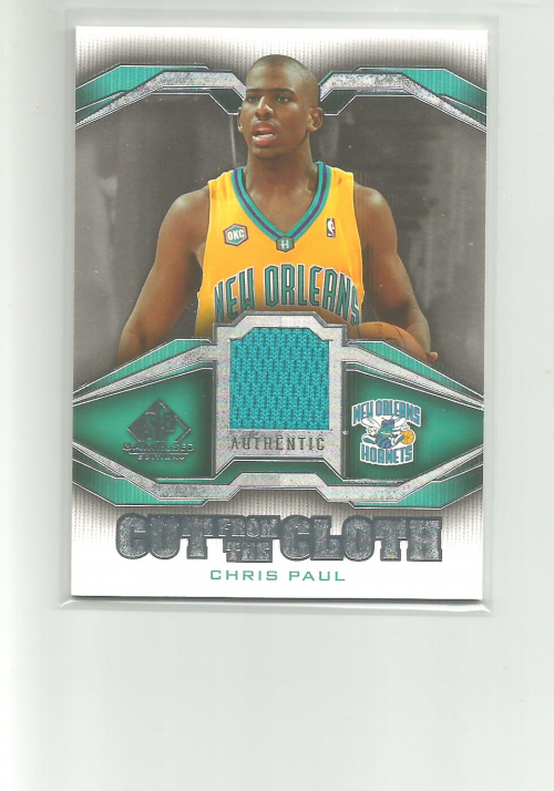 2007-08 SP Game Used Cut from the Cloth #CCCP Chris Paul