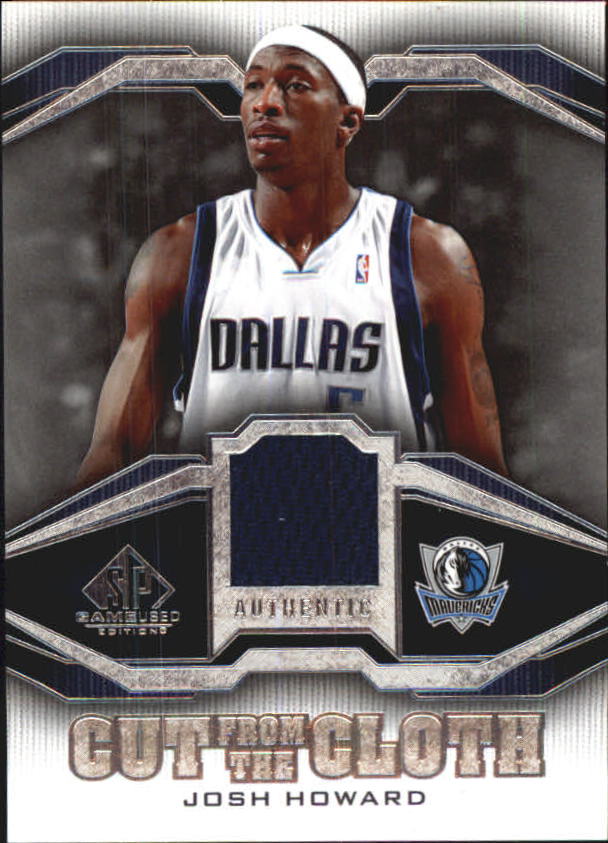 2007-08 SP Game Used Cut from the Cloth #CCJH Josh Howard