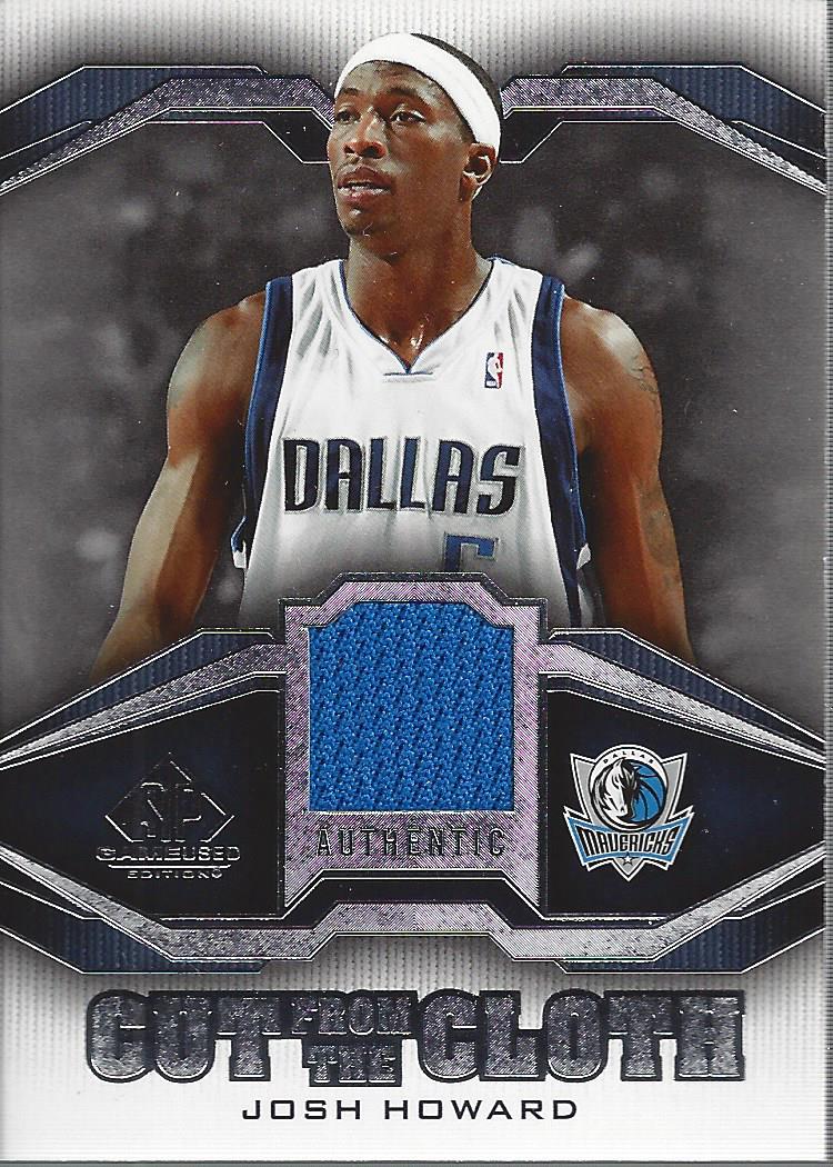 2007-08 SP Game Used Cut from the Cloth #CCJH Josh Howard