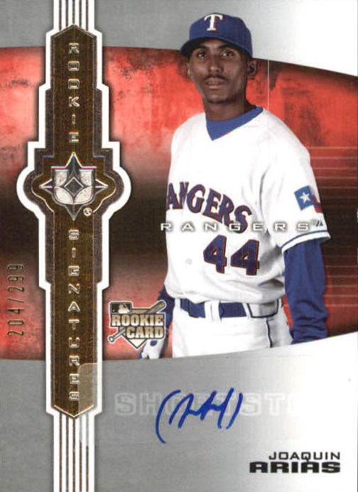 2007 Ultimate Collection #125 Joaquin Arias AU (RC) - NM-MT