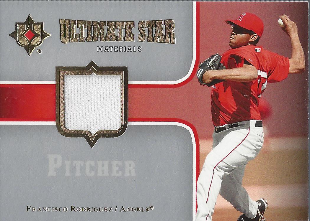 2007 Ultimate Collection Ultimate Star Materials #FR Francisco Rodriguez