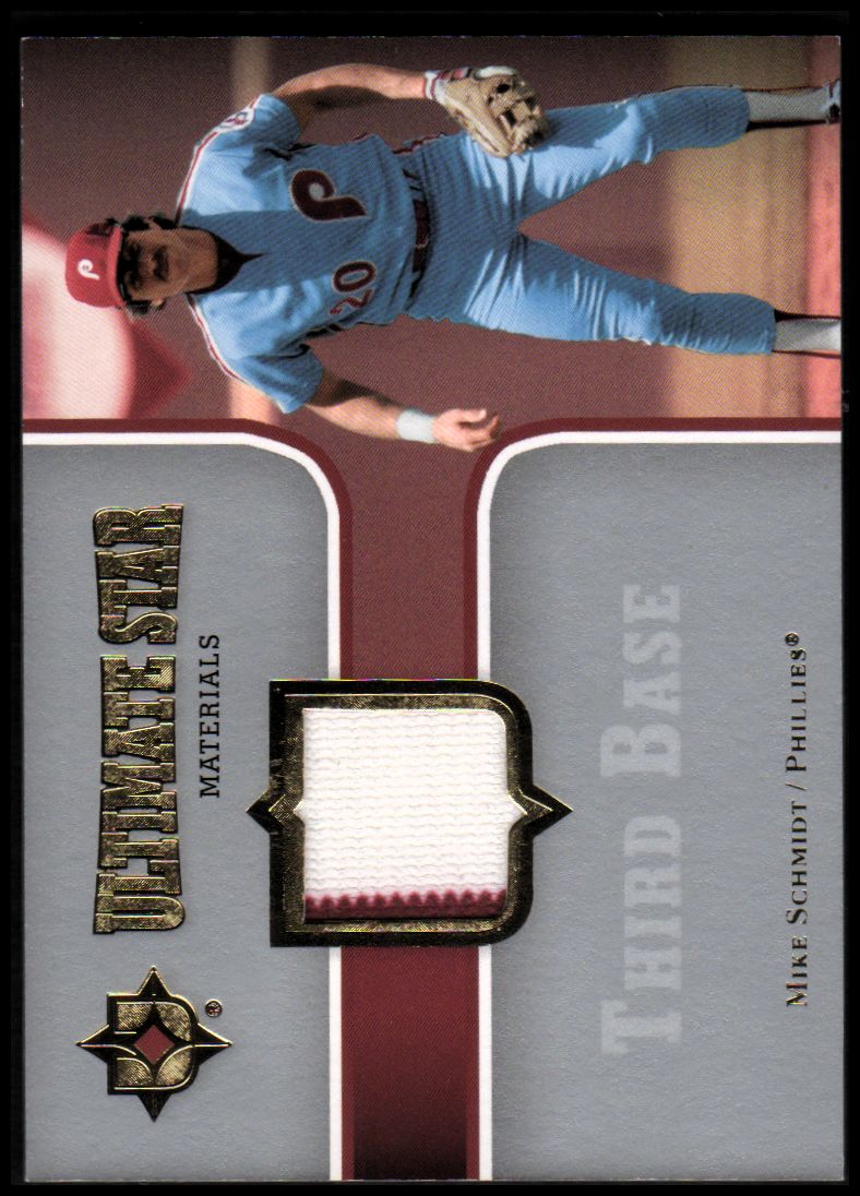2007 Ultimate Collection Ultimate Star Materials #MS Mike Schmidt