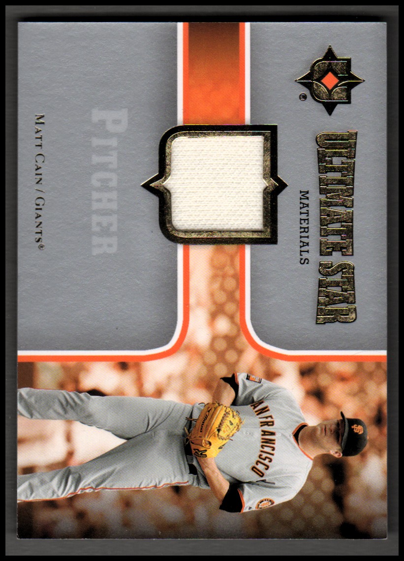 2007 Ultimate Collection Ultimate Star Materials #MA2 Matt Cain