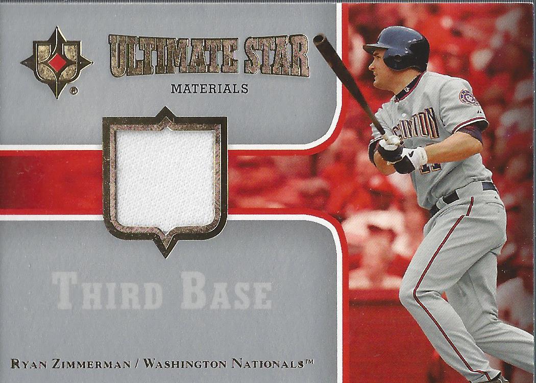 2007 Ultimate Collection Ultimate Star Materials #RZ2 Ryan Zimmerman