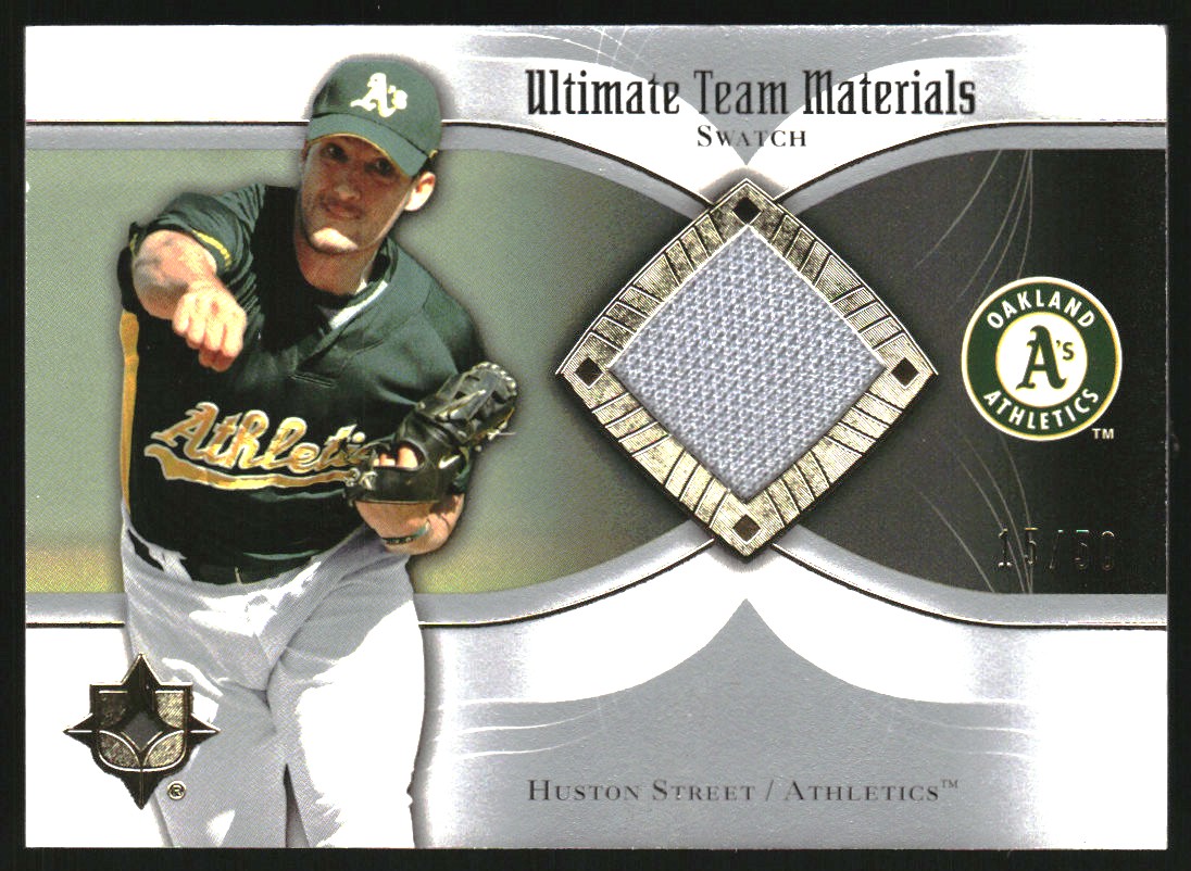 2007 Ultimate Collection Ultimate Team Materials #HS2 Huston Street/50