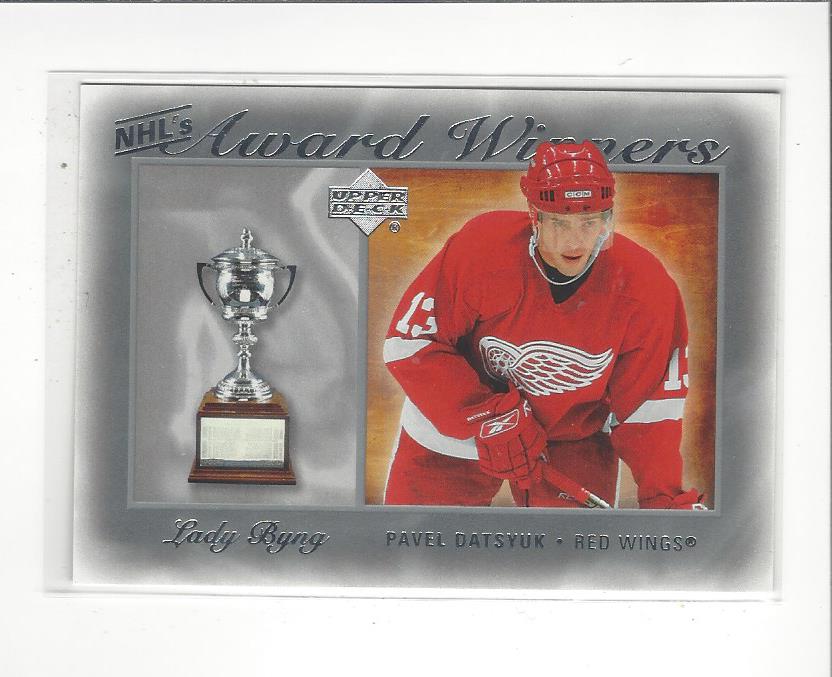 2007-08 Upper Deck NHL Award Winners #AW6 Pavel Datsyuk
