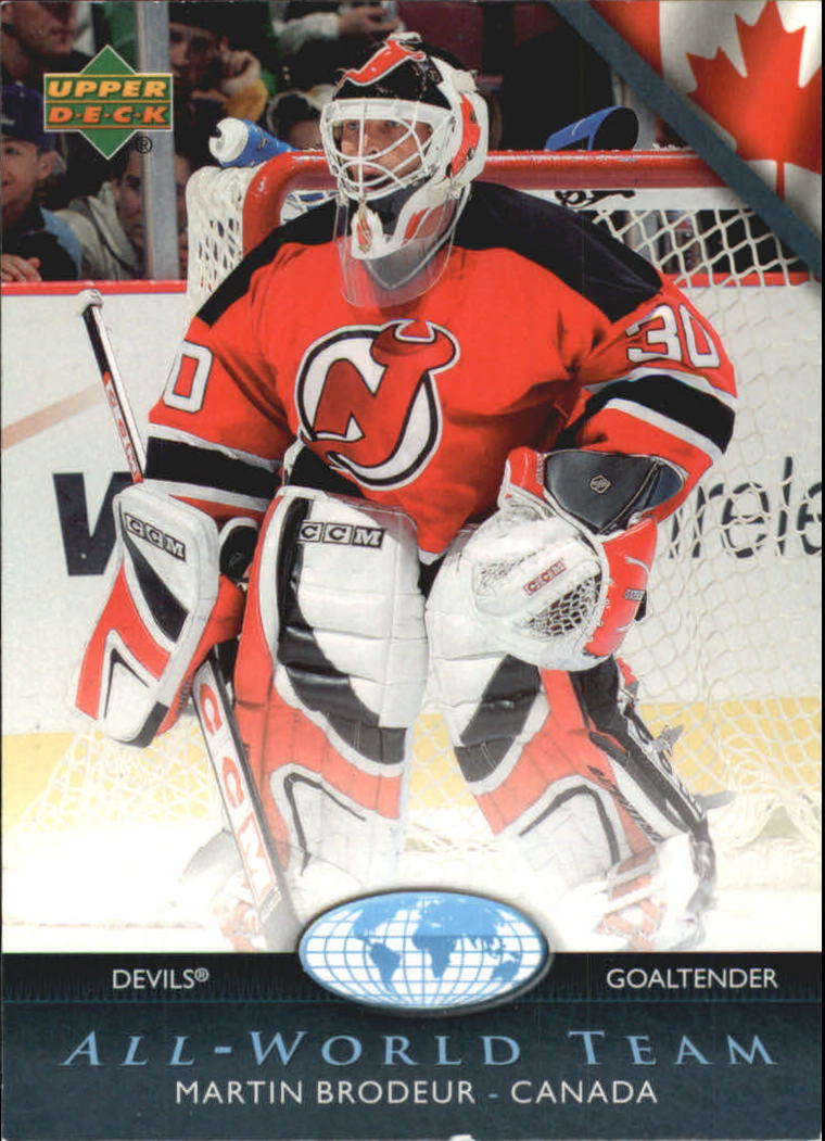2007-08 Upper Deck All-World Team #AW2 Martin Brodeur