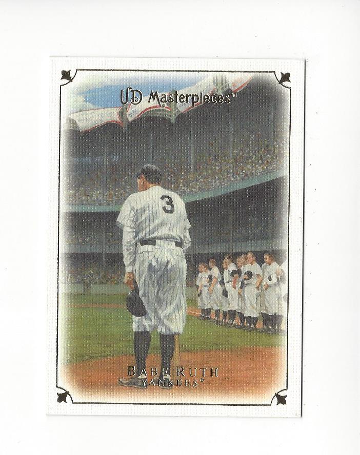2007 UD Masterpieces #2 Babe Ruth