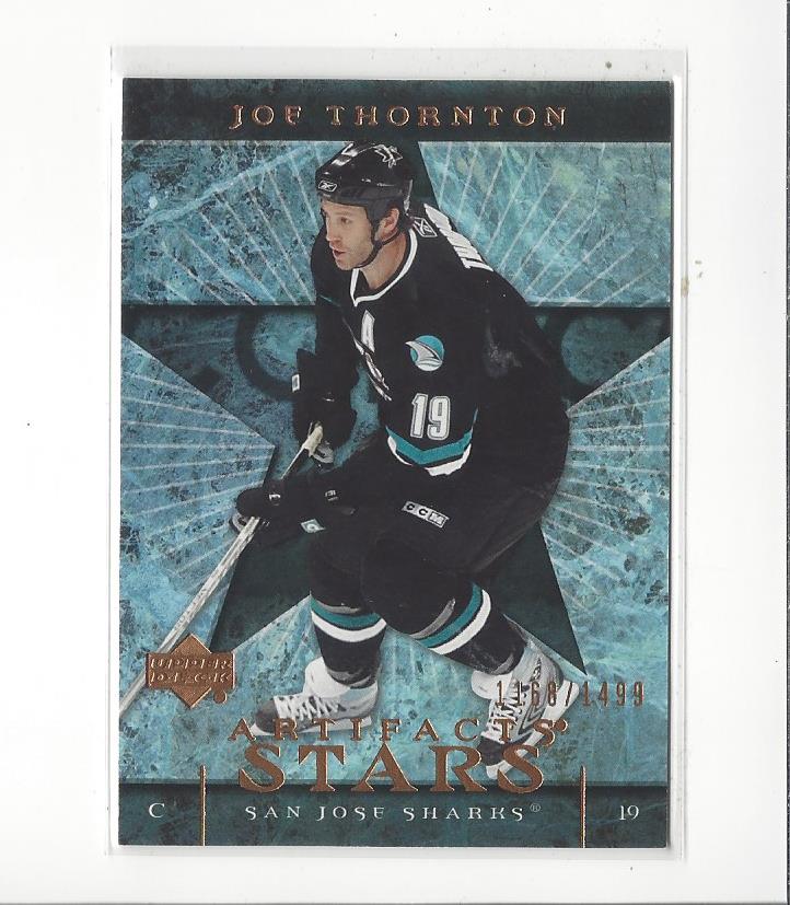 2007-08 Artifacts #125 Joe Thornton S