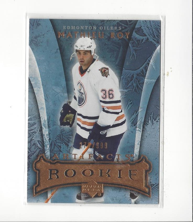 2007-08 Artifacts #181 Mathieu Roy RC