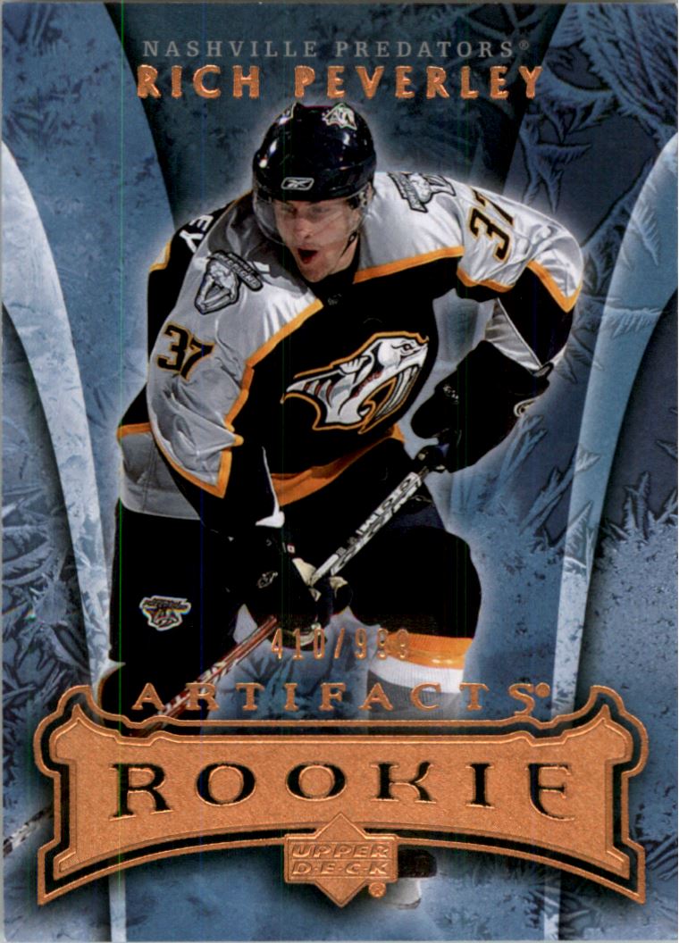 2007-08 Artifacts #187 Rich Peverley RC