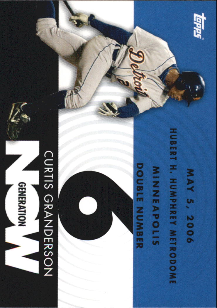 2007 Topps Generation Now #GN525 Curtis Granderson