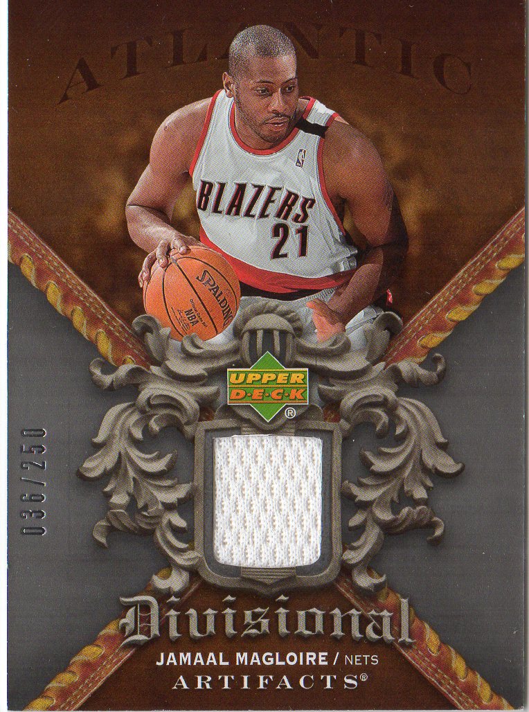 2007-08 Artifacts Divisional Artifacts #DAJM Jamaal Magloire