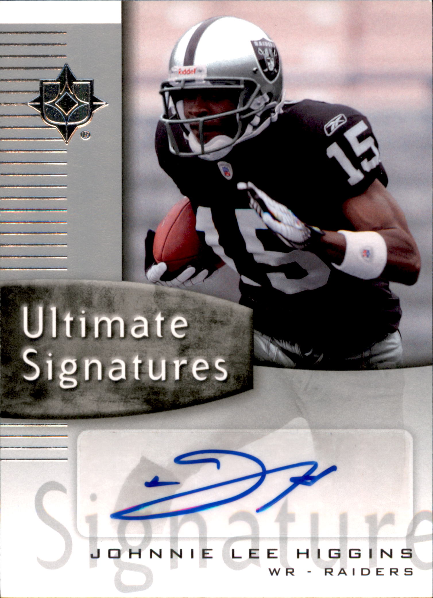 2007 Ultimate Collection Ultimate Signatures #USJH Johnnie Lee Higgins