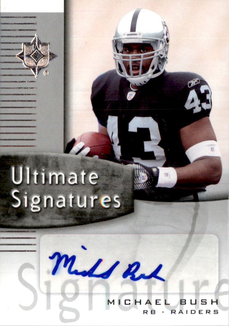 2007 Ultimate Collection Ultimate Signatures #USMB Michael Bush