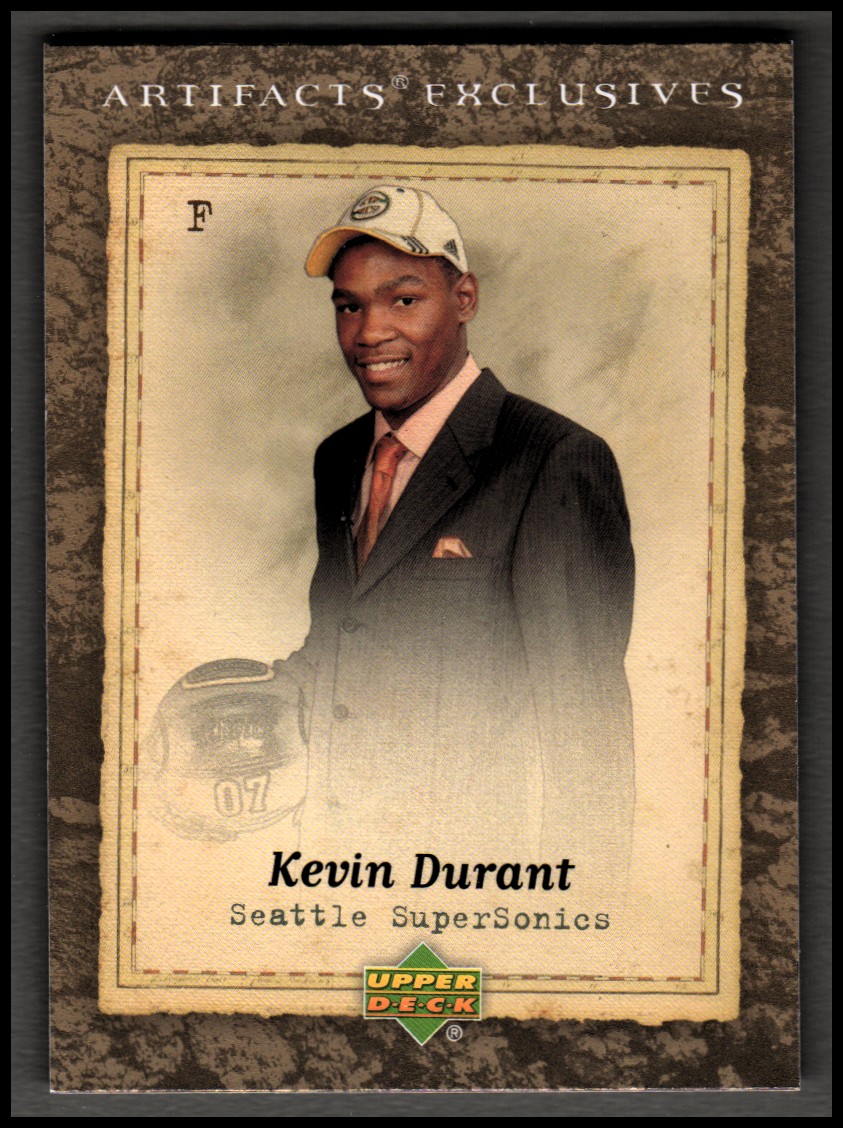 2007-08 Artifacts #215 Kevin Durant Suit EX
