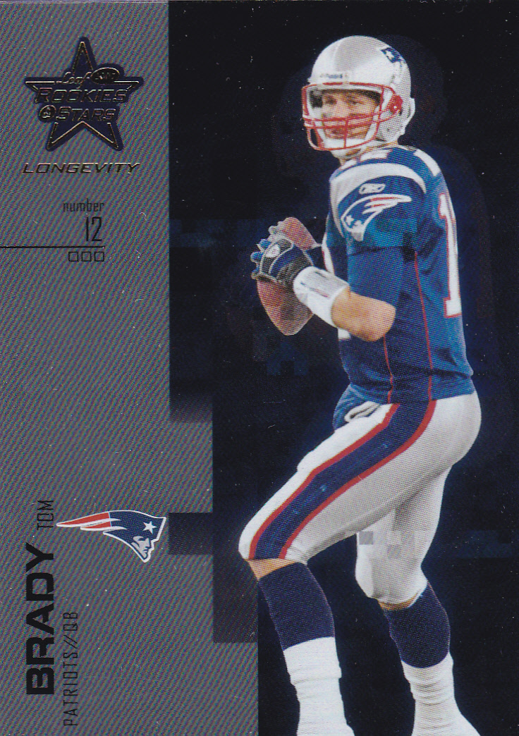 2007 Leaf Rookies and Stars Longevity #58 Tom Brady