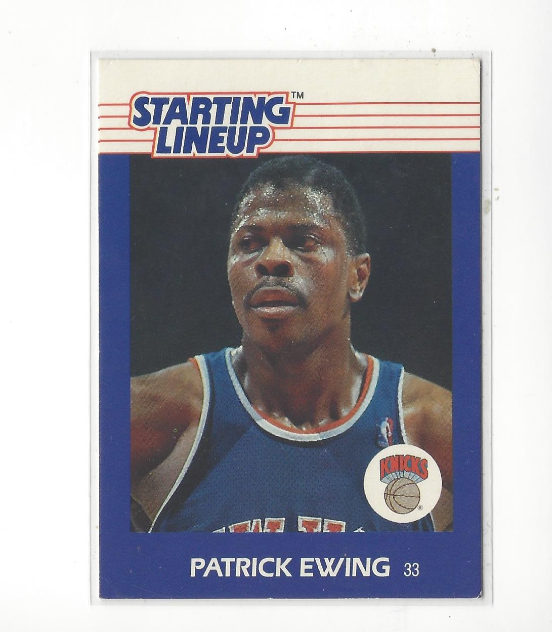 1988 Kenner Starting Lineup Cards #23 Patrick Ewing