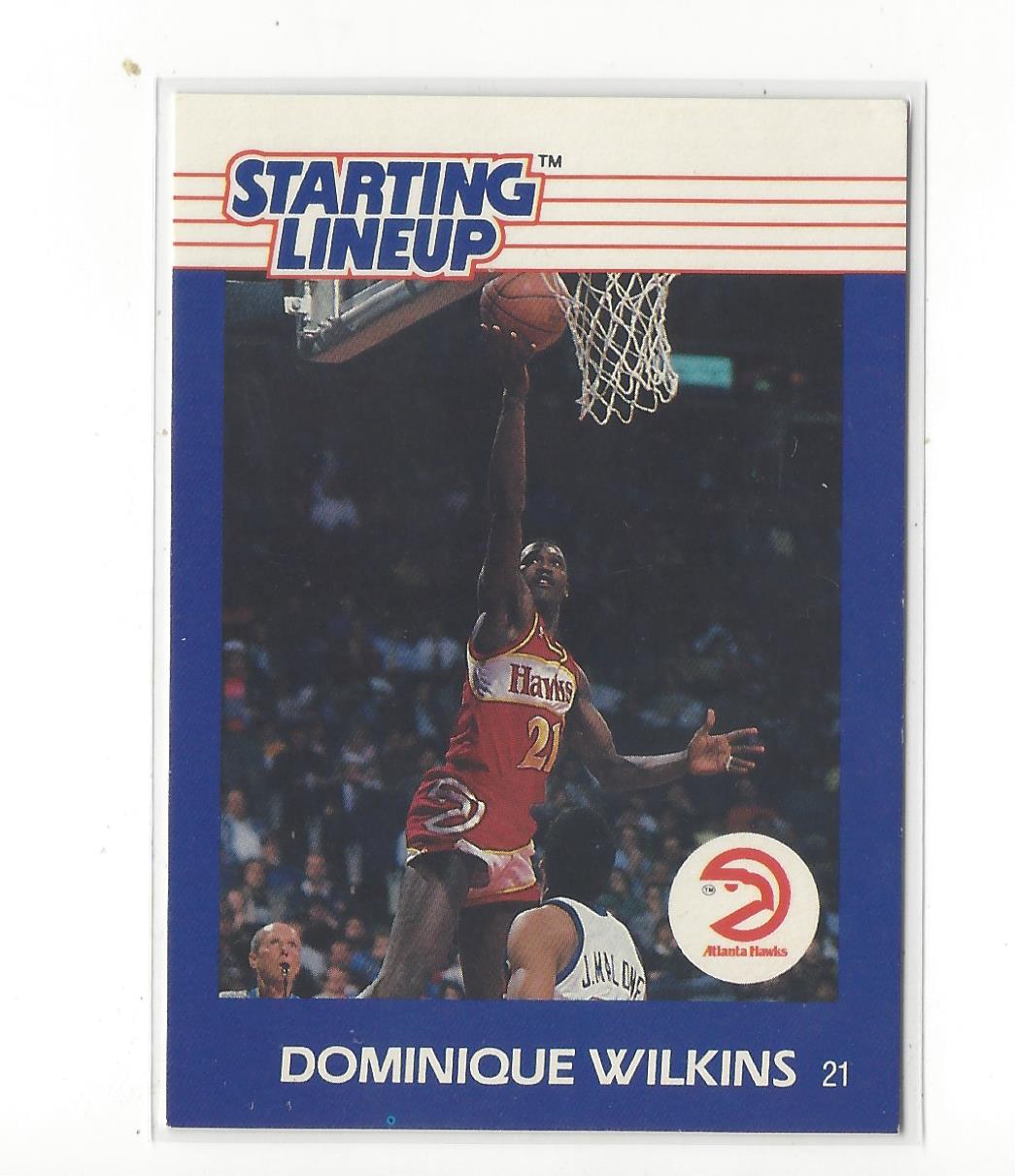 1988 Kenner Starting Lineup Cards #79 Dominique Wilkins