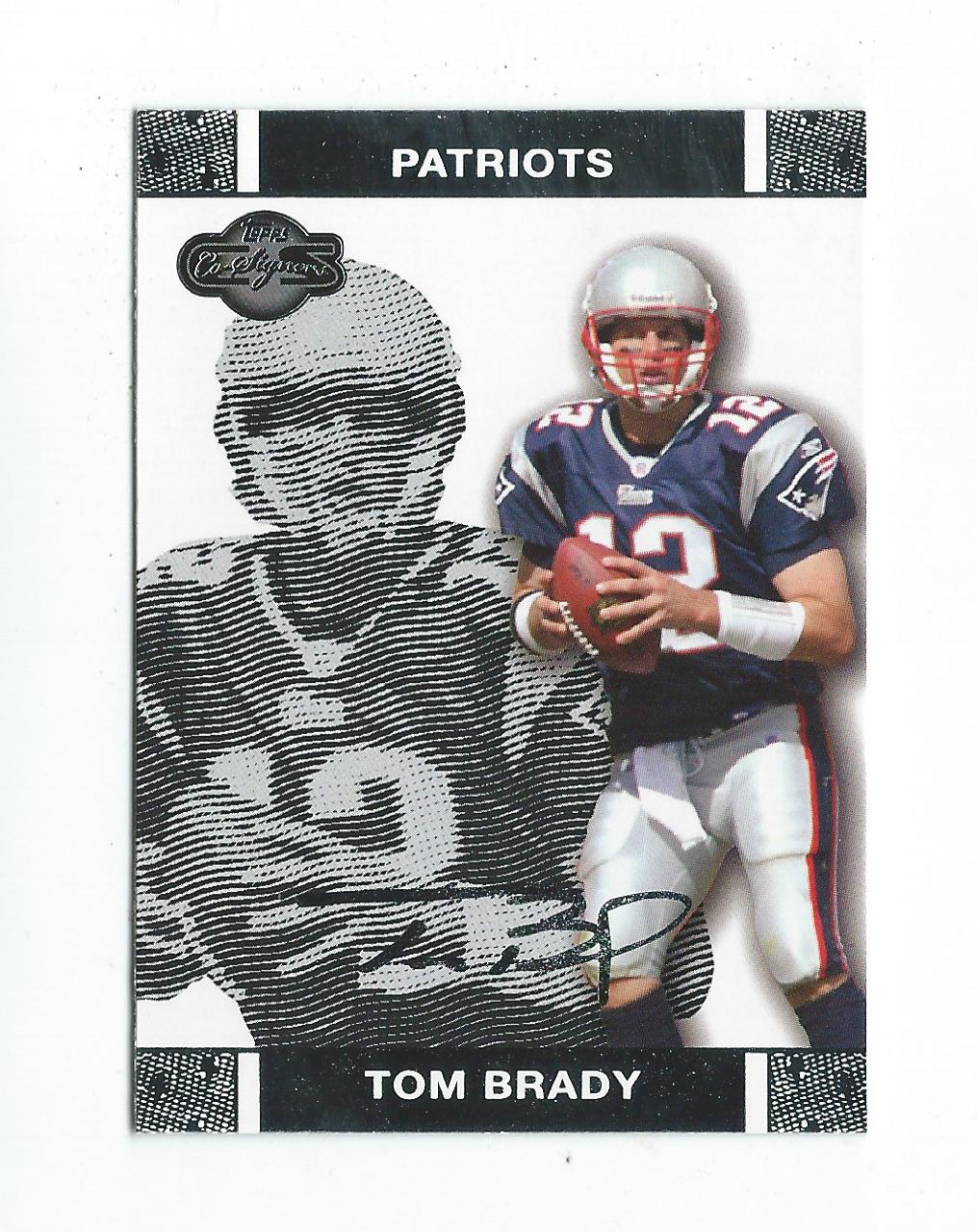 2007 Topps Co-Signers #4 Tom Brady