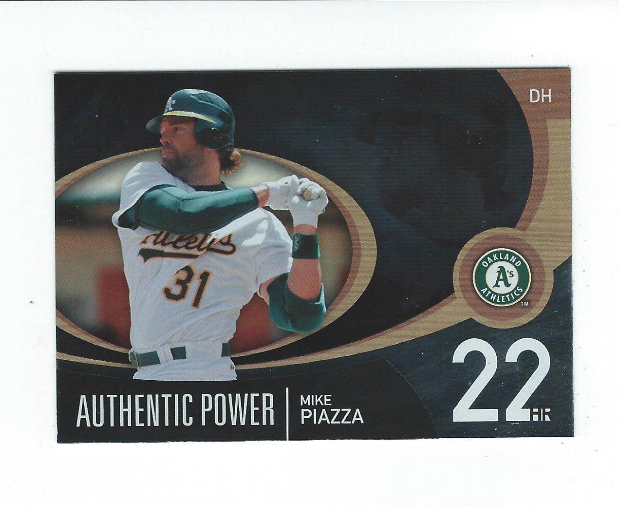 2007 SP Authentic Authentic Power #AP37 Mike Piazza