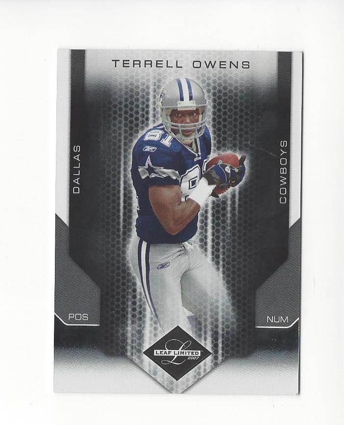 2007 Leaf Limited #28 Terrell Owens