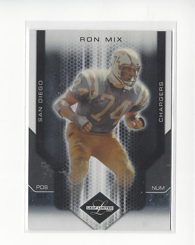 2007 Leaf Limited #180 Ron Mix