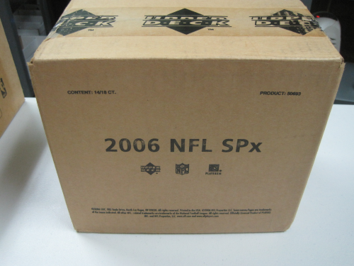 2006 SPx Football Hobby Case