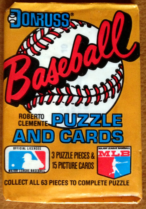 1987 Donruss Baseball Wax Pack