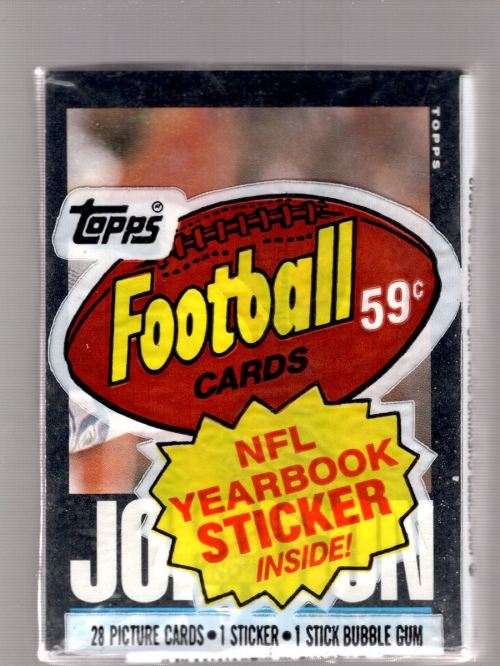 1985 Topps Football Wax Pack