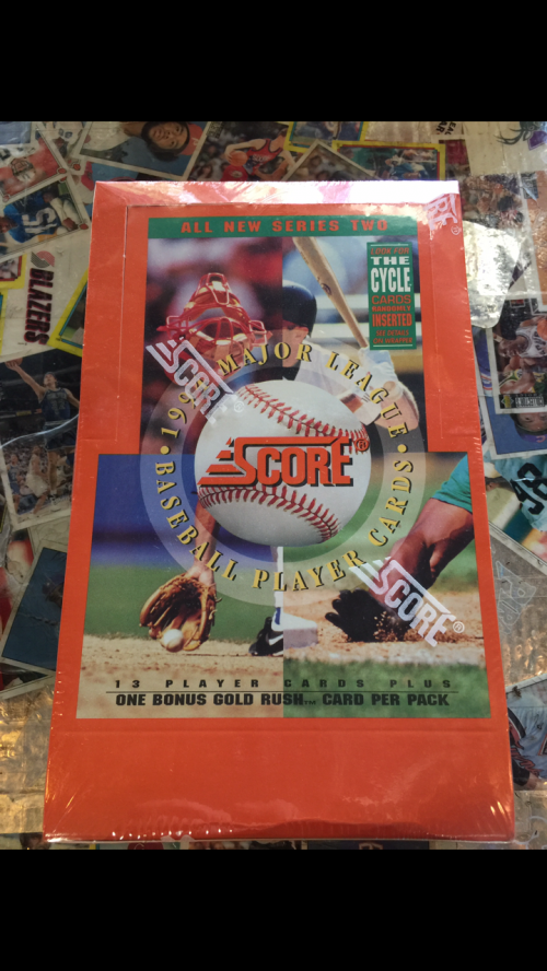 1994 Score Baseball Hobby Box Series 2