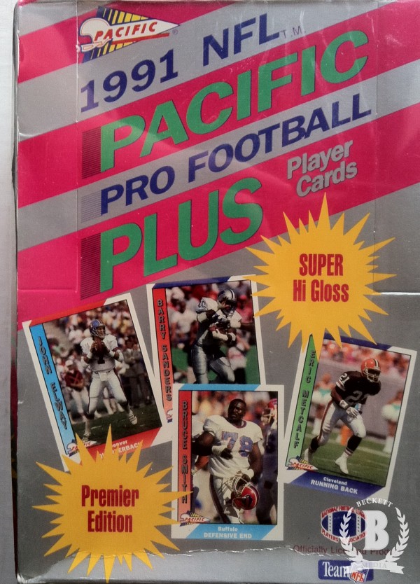 1991 Pacific Football Hobby Box Series 1