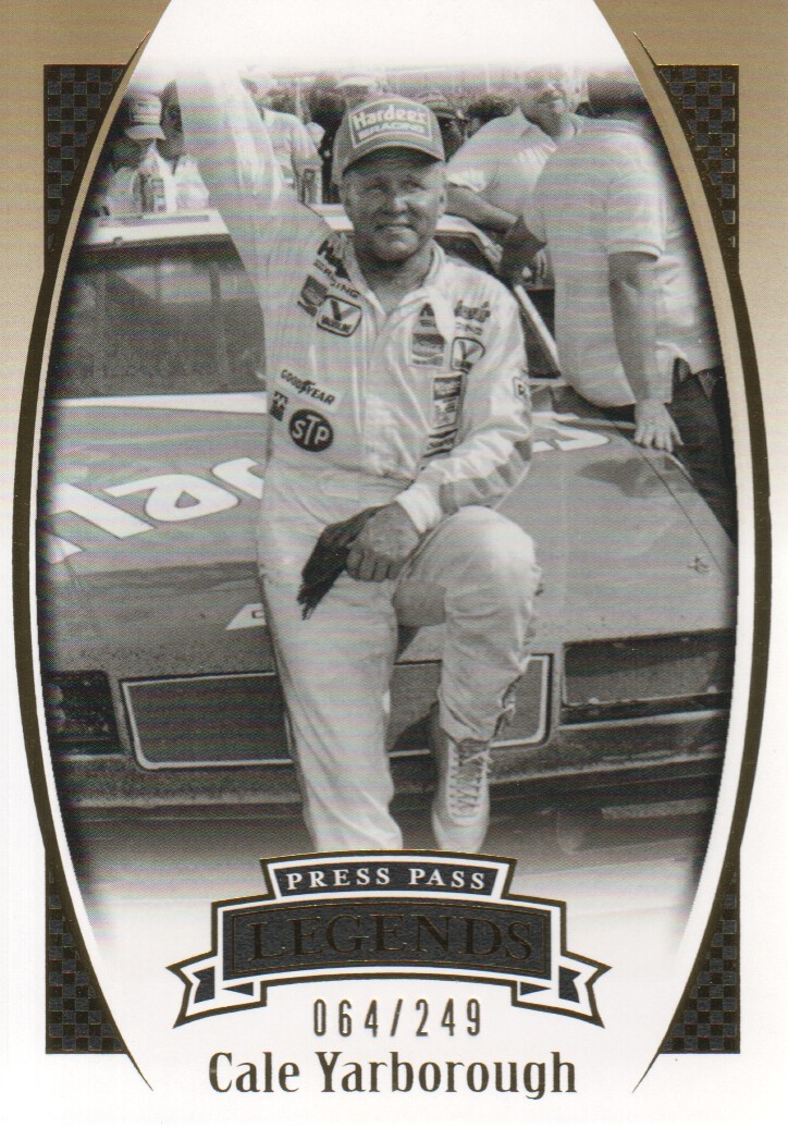 2007 Press Pass Legends Gold #G21 Cale Yarborough