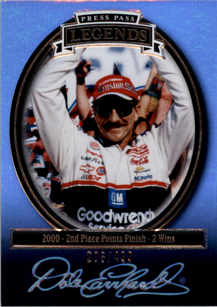 2007 Press Pass Legends Dale Earnhardt Silver #DE9 Dale Earnhardt