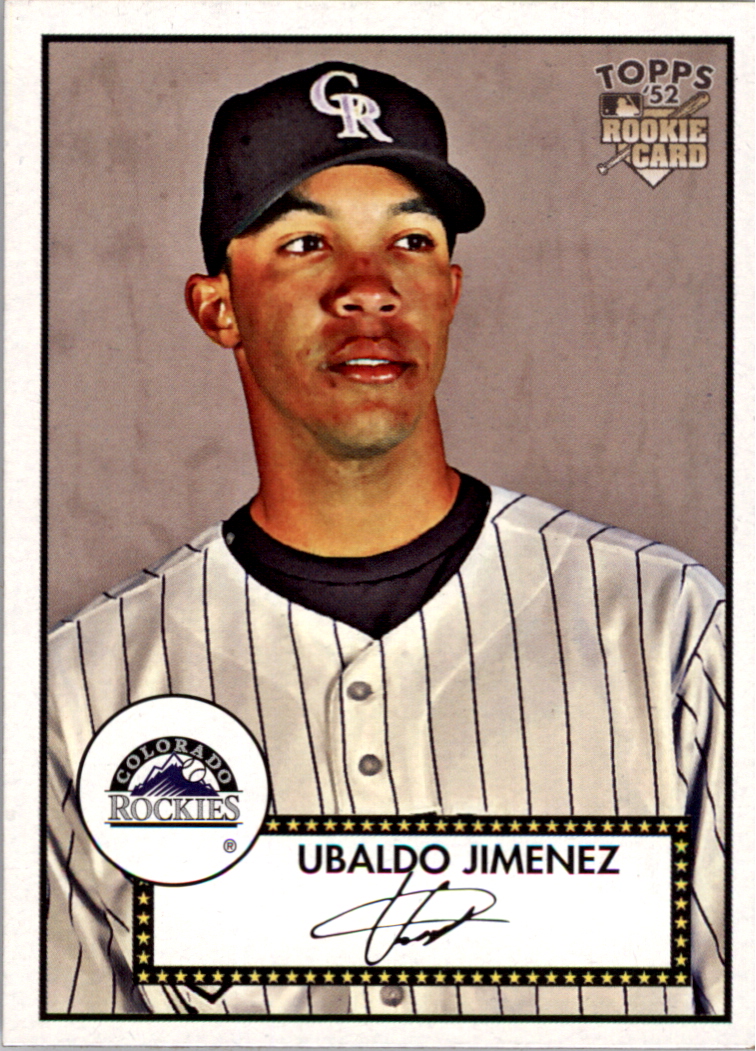 2007 Topps '52 #160 Ubaldo Jimenez (RC)