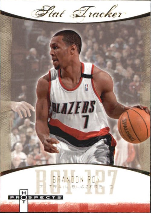 2007-08 Fleer Hot Prospects Stat Tracker #12 Brandon Roy