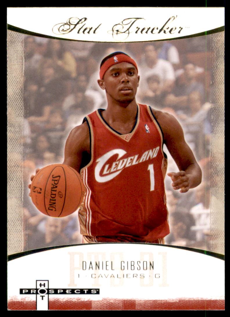 2007-08 Fleer Hot Prospects Stat Tracker #ST13 Daniel Gibson