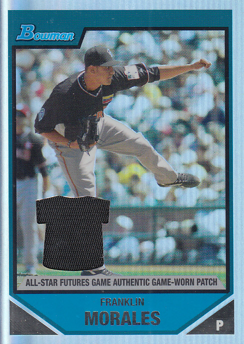 2007 Bowman Draft Future's Game Prospects Patches #BDPP74 Franklin Morales