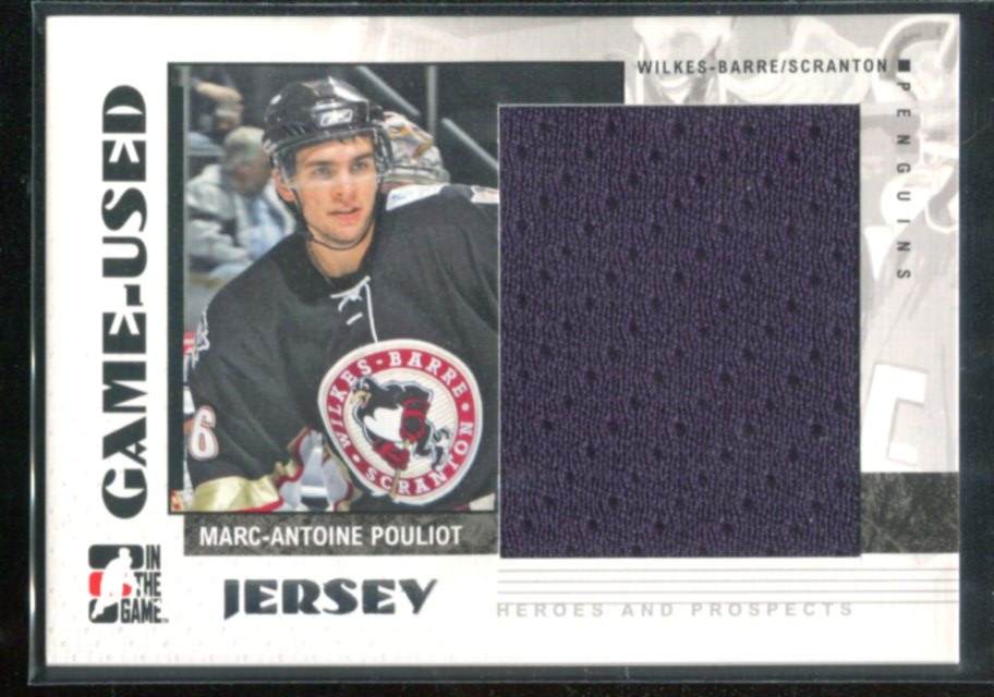 2007-08 ITG Heroes and Prospects Jerseys #GUJ29 Marc-Antoine Pouliot