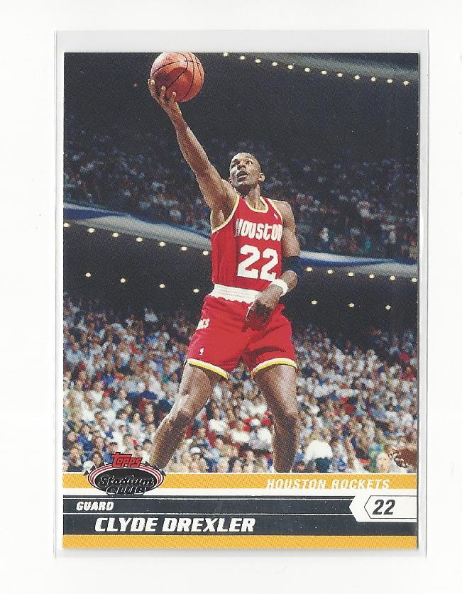 Clyde Drexler cards (1989-2022) Blazers Rockets - You Choose - Picture 138 of 162