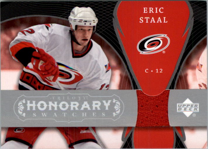 2007-08 Upper Deck Trilogy Honorary Swatches #HSES Eric Staal