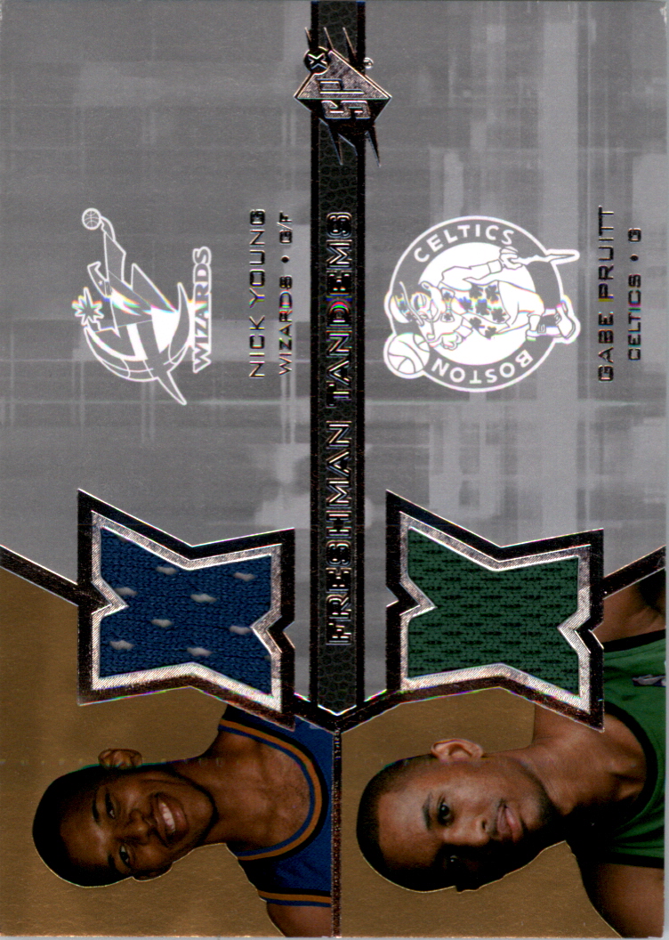 2007-08 SPx Freshman Orientation Tandems #YP Nick Young/Gabe Pruitt