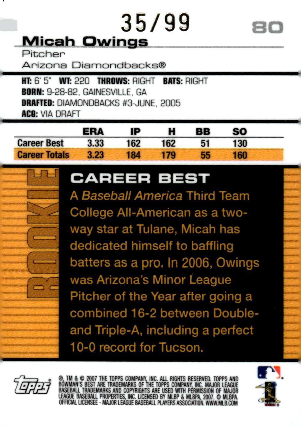 2007 BOWMAN'S BEST BLUE BASEBALL ASSORTED SINGLES U-PICK - Picture 13 of 17