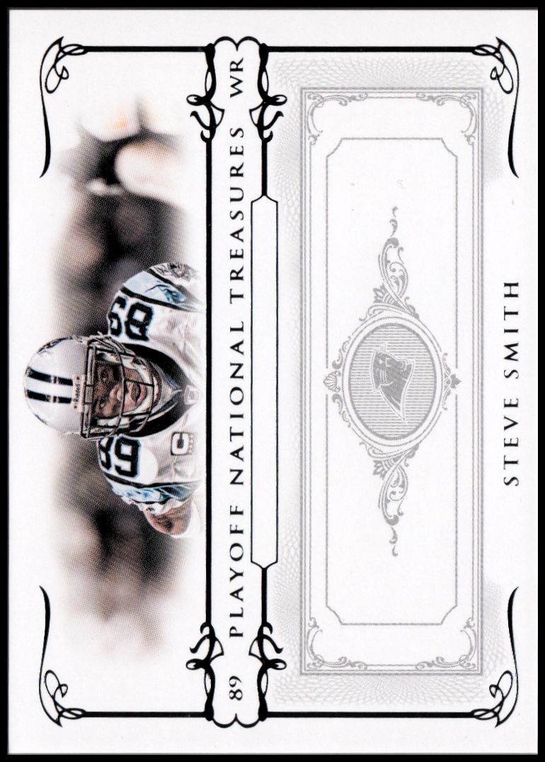 2007 Playoff National Treasures #38 Steve Smith