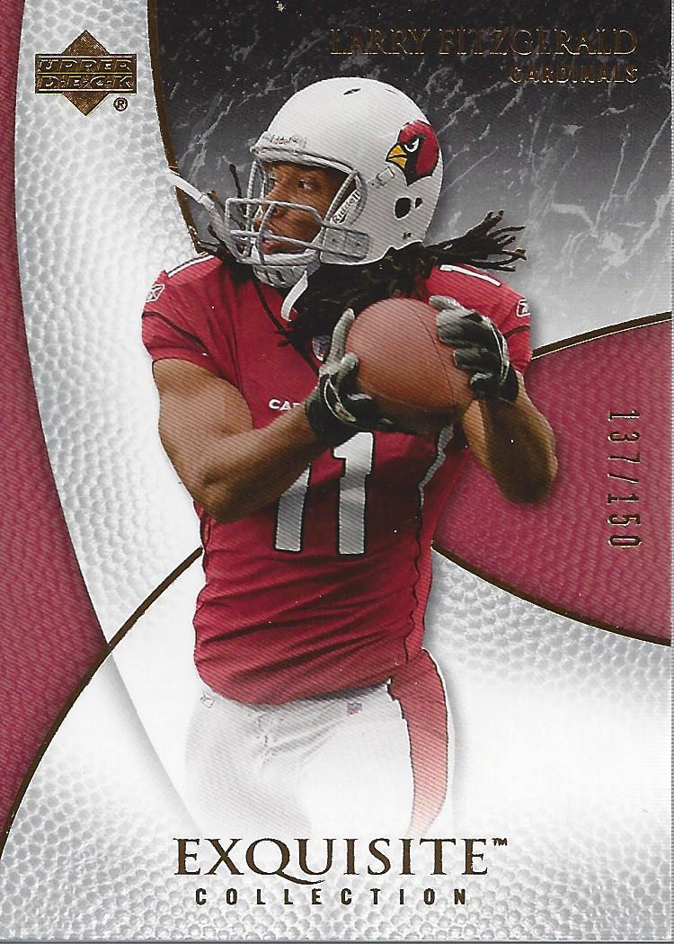 2007 Exquisite Collection #2 Larry Fitzgerald