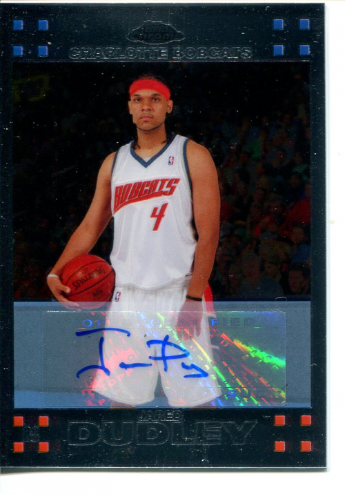2007-08 Topps Chrome Rookie Autographs #137 Jared Dudley/539